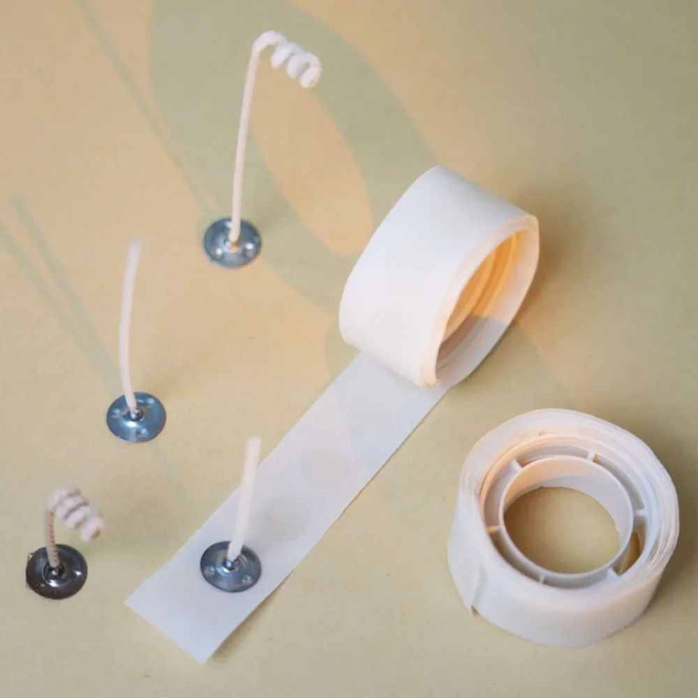キャンドルを作るための接着剤,10mm, 100ドット/ロー - Candle Making Kits のレビューと価格