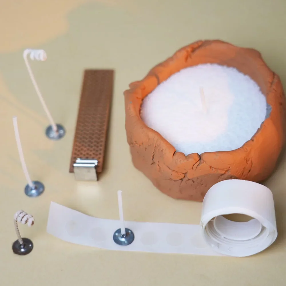キャンドルを作るための接着剤,10mm, 100ドット/ロー - Candle Making Kits のレビューと価格