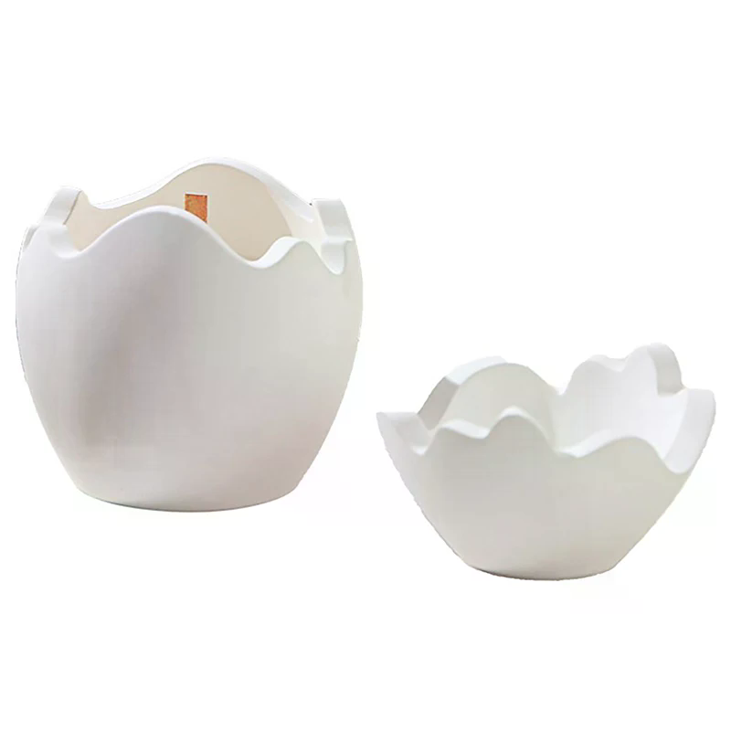 新しい卵型キャンドルジャー型収納ボックス、蓋付きシリコン型、 - Candle Making Jars With Lids のレビューと価格