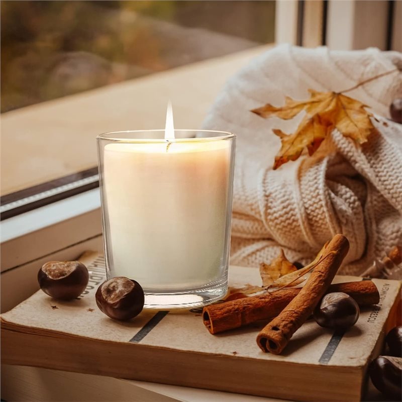 ABRU製 キャンドル用ジャー 12個入り - 厚手で空の7 - Candle Making Jars With Lids のレビューと価格
