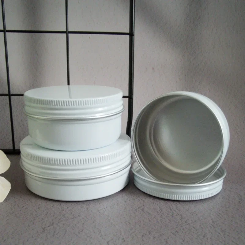 空のアルミボックス,ブリキの缶,丸い金属,camジャー,化粧 - Tin Container Lid のレビューと価格