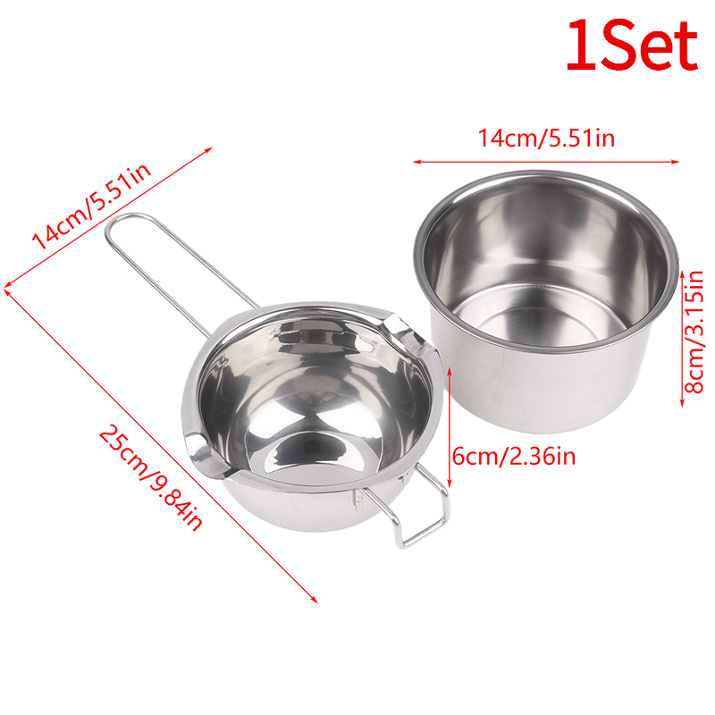 # ステンレス製ポット付きキャンドルワックス溶解ポット1セッ - Candle Making Kits のレビューと価格