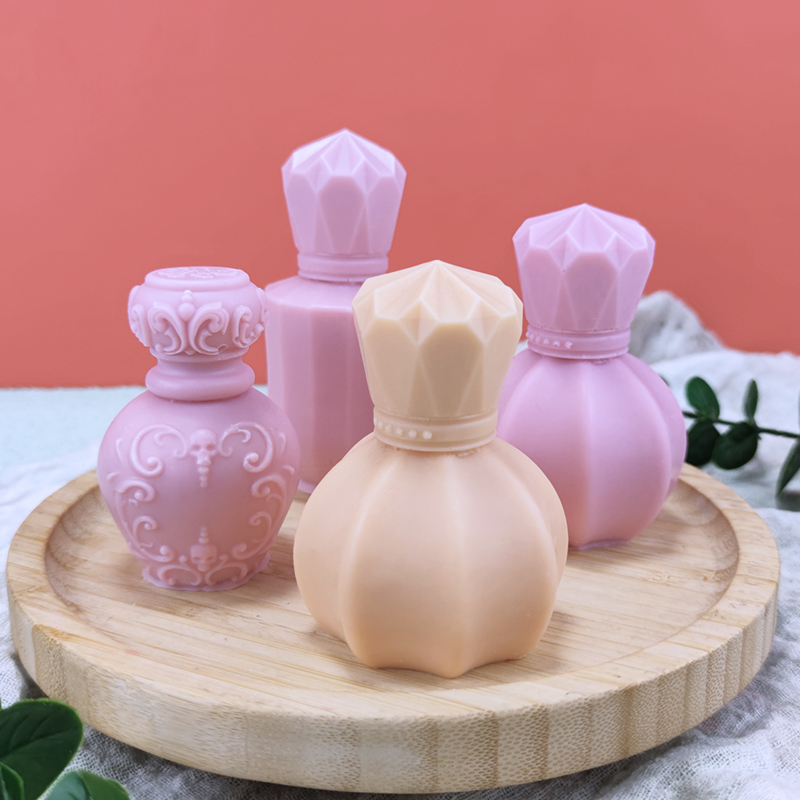 アロマセラピーキャンドル,香水瓶,幾何学的なセクション,手作 - Candle Making And Perfume のレビューと価格